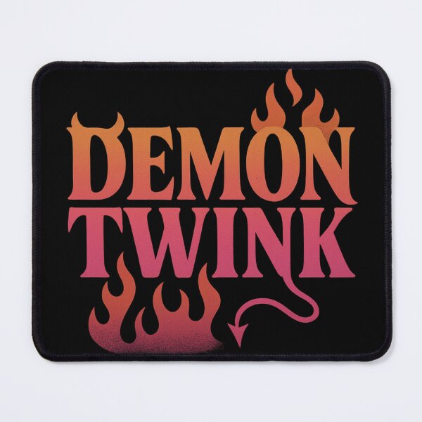 Item preview, Demon Twink – Retro Fiery Gay Pride Design designed and sold by CozyChaosClub.