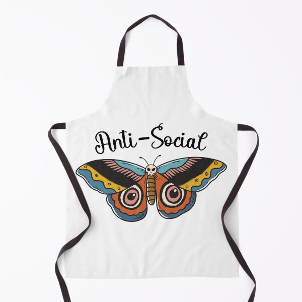 Item preview, Anti-Social Butterfly Art designed and sold by Pixel & Petal.
