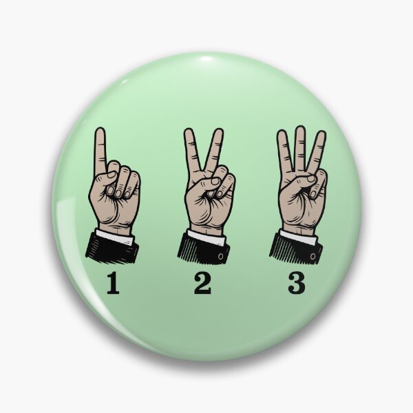Item preview, 3 Points Hand Gestures - Speech Team designed and sold by Tyson Carter.