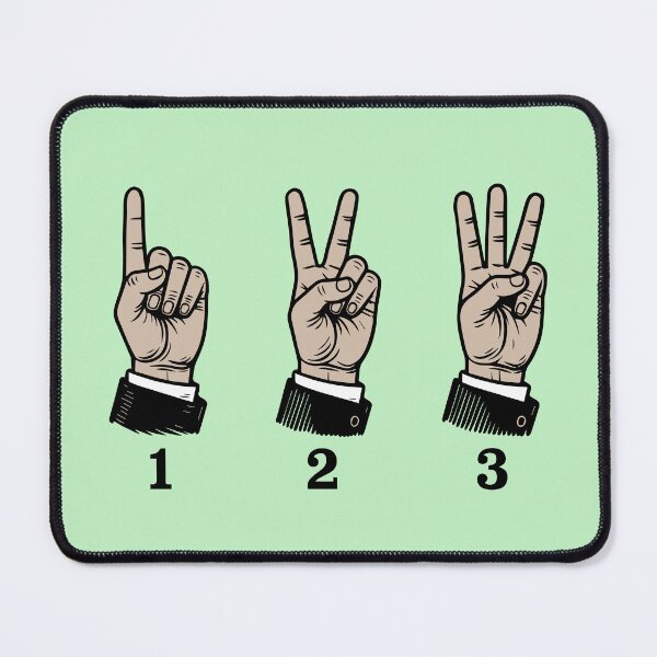 Item preview, 3 Points Hand Gestures - Speech Team designed and sold by Tyson Carter.
