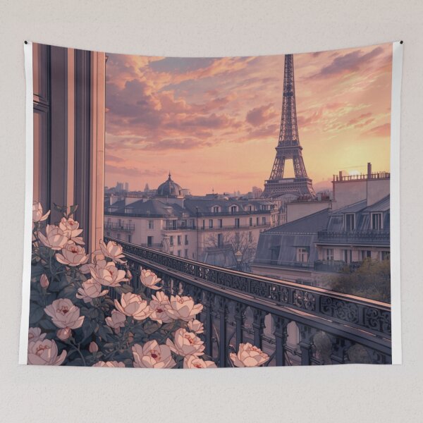 Item preview, Romantic Paris View designed and sold by the-sunset.