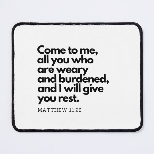 Item preview,  Bible Quotes: Come to me all (NIV) Inspirational Quotes, Daily Quotes  designed and sold by Animals, Nature & Landscapes.