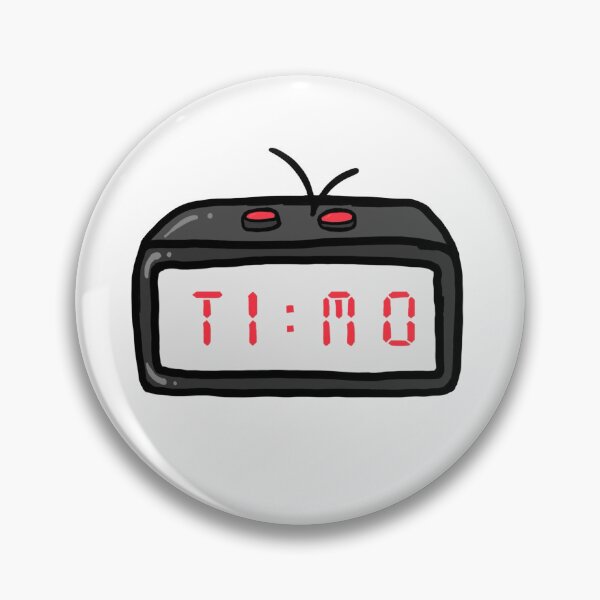 Item preview, Timo Meier Timo Time Alarm Clock designed and sold by lynsdoodles.