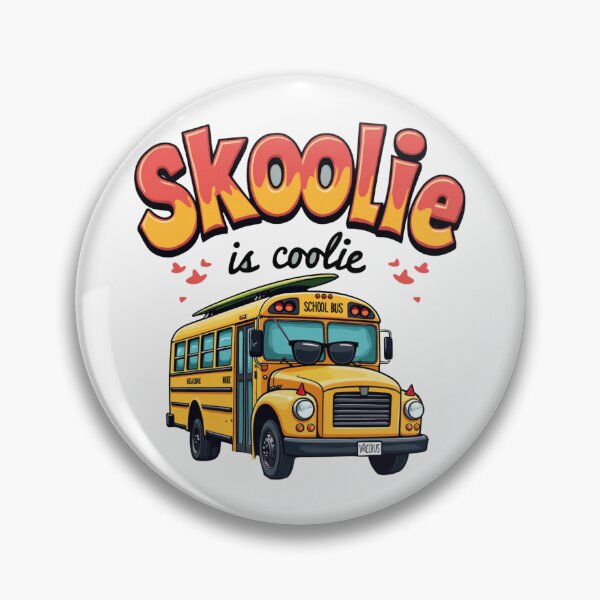 Item preview, Skoolie is Coolie - School Bus Living designed and sold by rustyroofco.