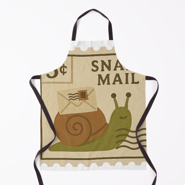Item preview, Snail – Vintage Stamp Mail designed and sold by RosingBye.