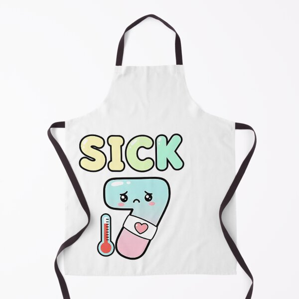 Item preview, Sick Seven Meme Funny Number Seven Cute Kawaii Math Humor Design designed and sold by ArtDesignTp.