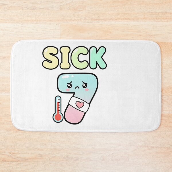 Item preview, Sick Seven Meme Funny Number Seven Cute Kawaii Math Humor Design designed and sold by ArtDesignTp.