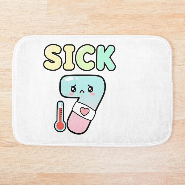 Artikelvorschau, Sick Seven Meme Lustige Nummer Sieben Niedliches Kawaii Mathe Humor Design entworfen und verkauft von ArtDesignTp.