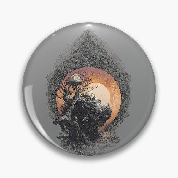Item preview, Moonlit Guardian: Surreal Fantasy Creature in Enchanted Forest designed and sold by Psycho-Crazy.