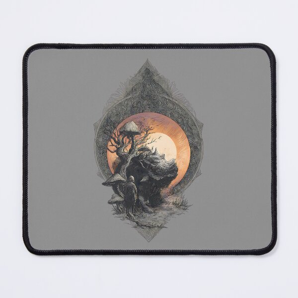 Item preview, Moonlit Guardian: Surreal Fantasy Creature in Enchanted Forest designed and sold by Psycho-Crazy.