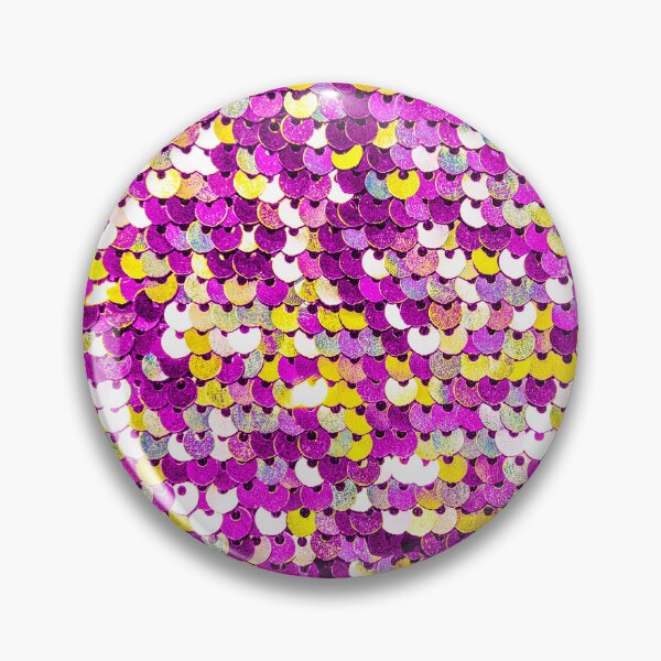 Item preview, Funky Sequins – Magenta and Gold Disco Sequin Pattern designed and sold by essentialimage.