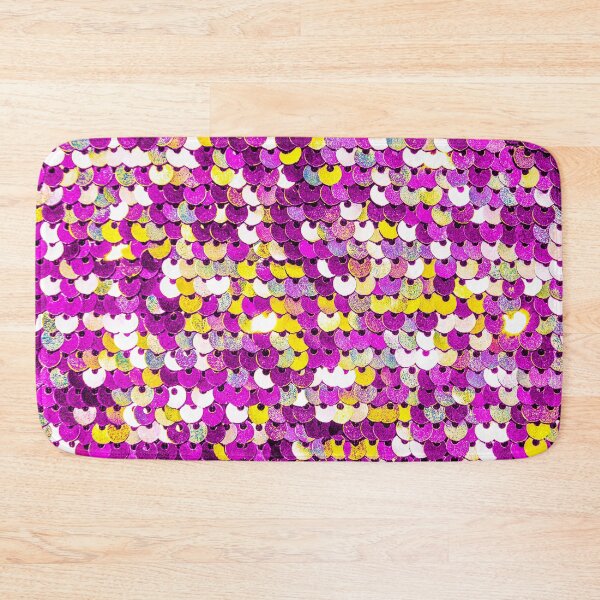 Item preview, Funky Sequins – Magenta and Gold Disco Sequin Pattern designed and sold by essentialimage.