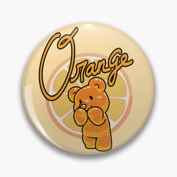 Aperçu de l'œuvre Orange ! Ours en gélatine créée et vendue par comedic.