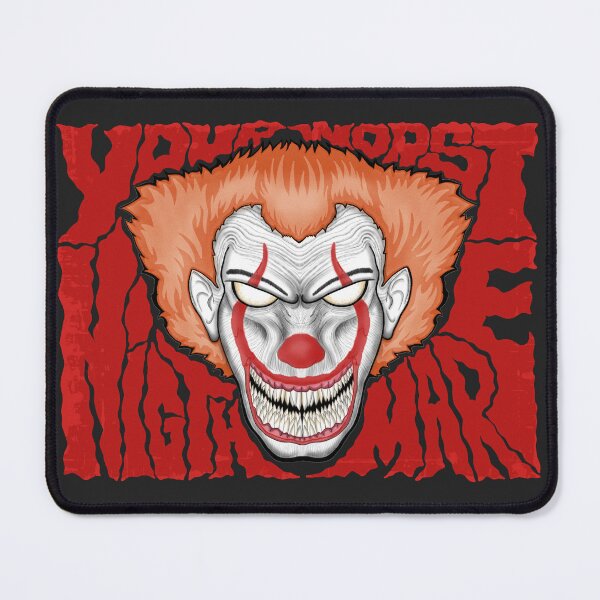 Item preview, Evil clown (Your worst nightmare) designed and sold by Francesco Albanese.