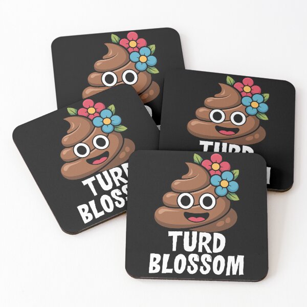 Item preview, Turd Blossom Funny Emoji Pun designed and sold by wrestletoys.