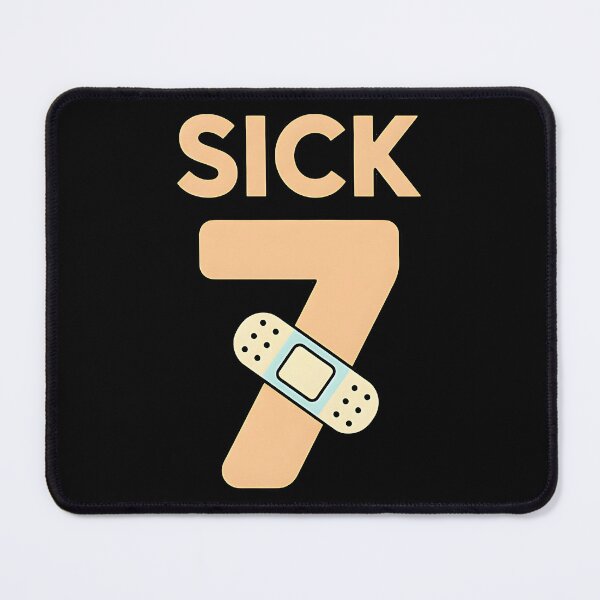 Item preview, Sick Seven Meme Funny 67 Wordplay Design Retro Number Humor Cool Math Joke designed and sold by ArtDesignTp.