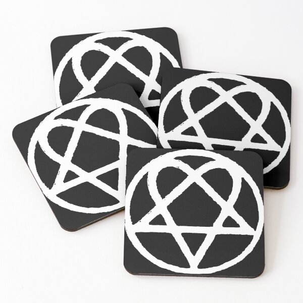 Item preview, white heartagram  designed and sold by vect0rr.