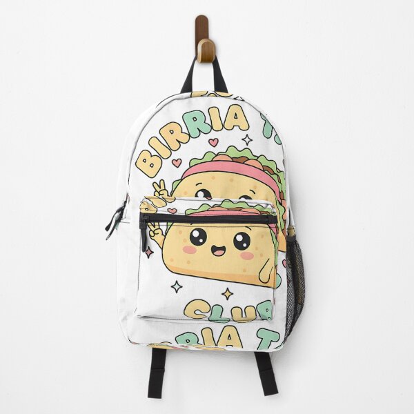 Item preview, Birria Taco Club Funny Vintage Foodie Mexican Food Mascot Cute Kawaii Retro Design designed and sold by ArtDesignTp.