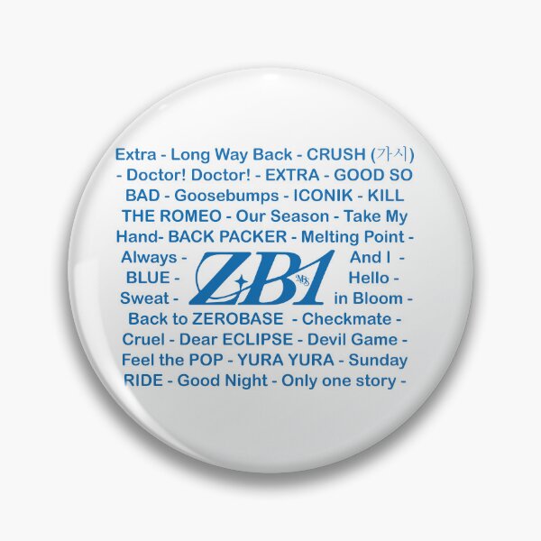 Item preview, Design with songs from the group zerobaseone designed and sold by mbs-desing.