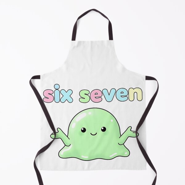 Item preview, 67 Six Seven Green Blob Slime Funny Kids Brainrot Meme Cute Kawaii Design designed and sold by ArtDesignTp.
