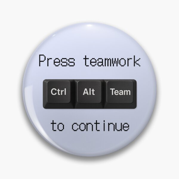 Item preview, CTRL+ALT+TEAM designed and sold by Shmidzis.