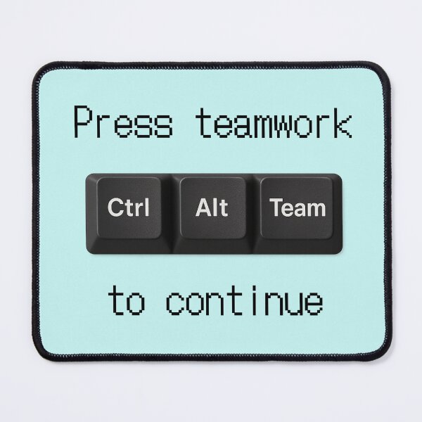 Item preview, CTRL+ALT+TEAM designed and sold by Shmidzis.