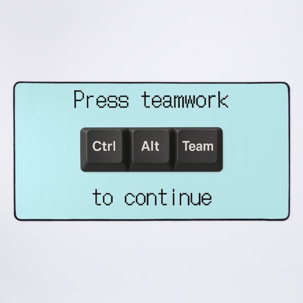 Item preview, CTRL+ALT+TEAM designed and sold by Shmidzis.