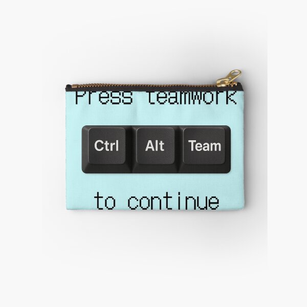 Item preview, CTRL+ALT+TEAM designed and sold by Shmidzis.