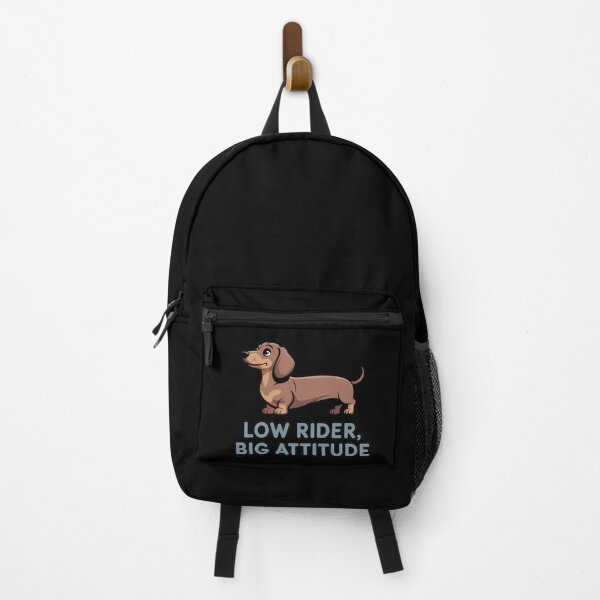 Item preview, Low Rider, Big Attitude – Funny Dachshund Dog Design designed and sold by Kotalo.