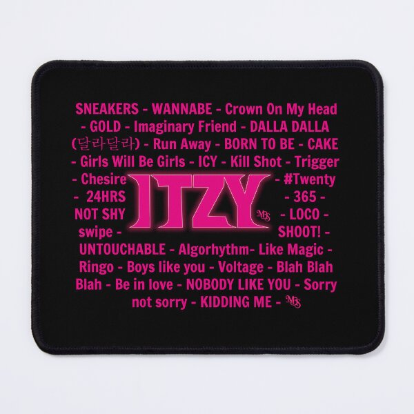 Item preview, Design with the songs of the group Itzy designed and sold by mbs-desing.