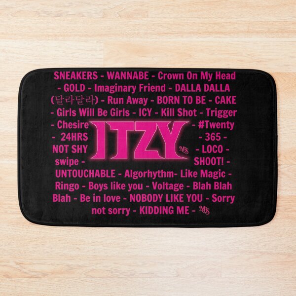 Item preview, Design with the songs of the group Itzy designed and sold by mbs-desing.