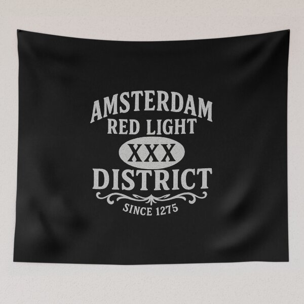 Item preview, Amsterdam Red Light District Vintage Collection designed and sold by getpressedshirt.