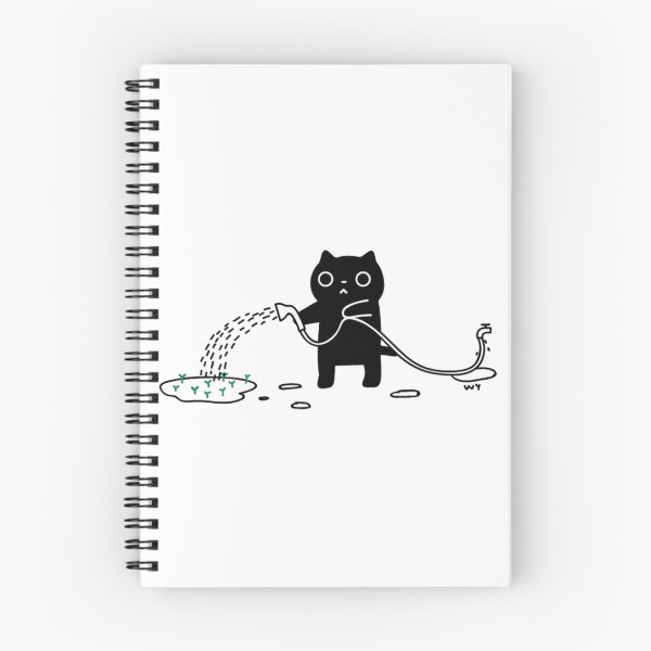Item preview, The Watering Cat designed and sold by sniptioraloncha.