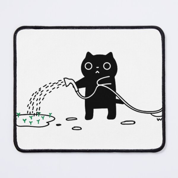 Item preview, The Watering Cat designed and sold by sniptioraloncha.