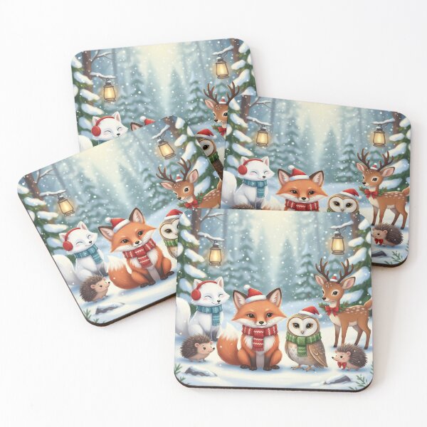 Item preview, Christmas Animal Critters designed and sold by pinkthatpin.