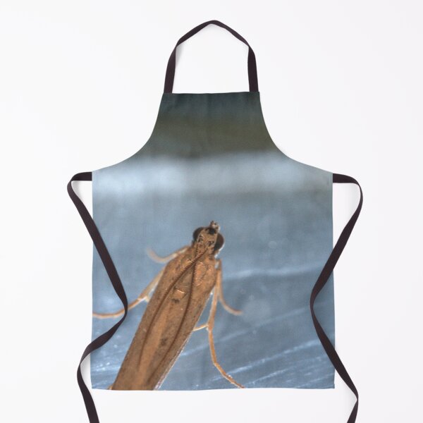 Item preview, Tan Micro‑Moth Resting on Metallic Surface Macro designed and sold by Petalgrain.