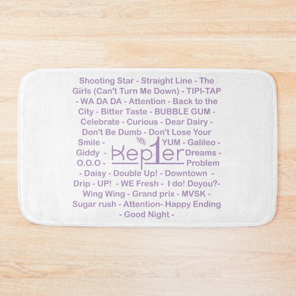 Item preview, Design with the songs of the group Kep1er designed and sold by mbs-desing.