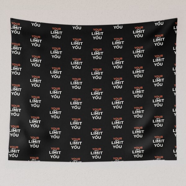 Item preview, Your Only Limit Is You | No Excuses Mindset Design designed and sold by Artbyhannan.