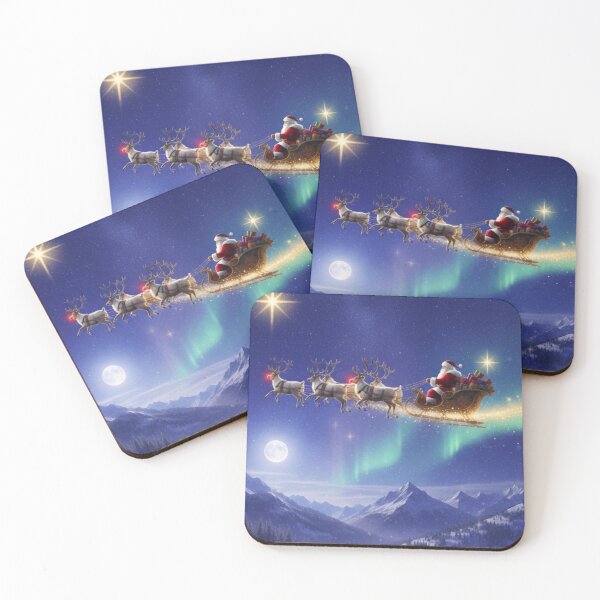 Item preview, Santa's Sleigh Ride designed and sold by pinkthatpin.