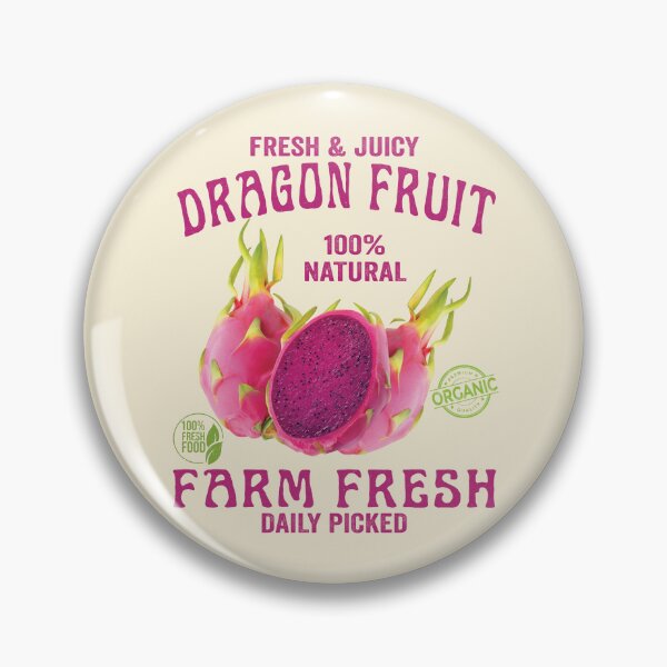 Item preview, Fresh & Juicy Dragon Fruit – Vintage Farm Fresh designed and sold by samah82.