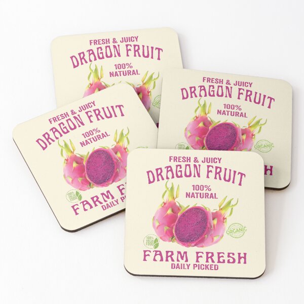 Item preview, Fresh & Juicy Dragon Fruit – Vintage Farm Fresh designed and sold by samah82.