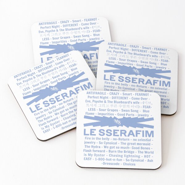 Item preview, Design with the songs of the group Le sserafim designed and sold by mbs-desing.