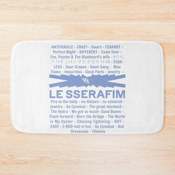 Item preview, Design with the songs of the group Le sserafim designed and sold by mbs-desing.
