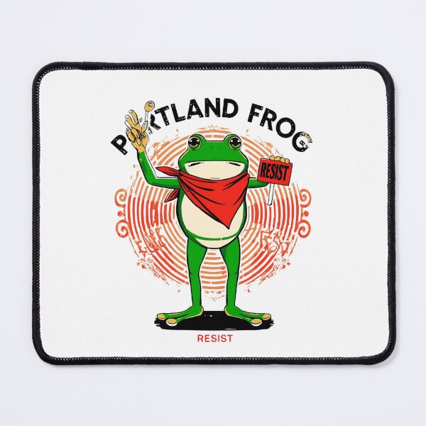 Item preview, Portland Frog Resist – Activist Protest Frog with Bandana | Funny Peaceful Resistance T-Shirt Design designed and sold by Activity01.