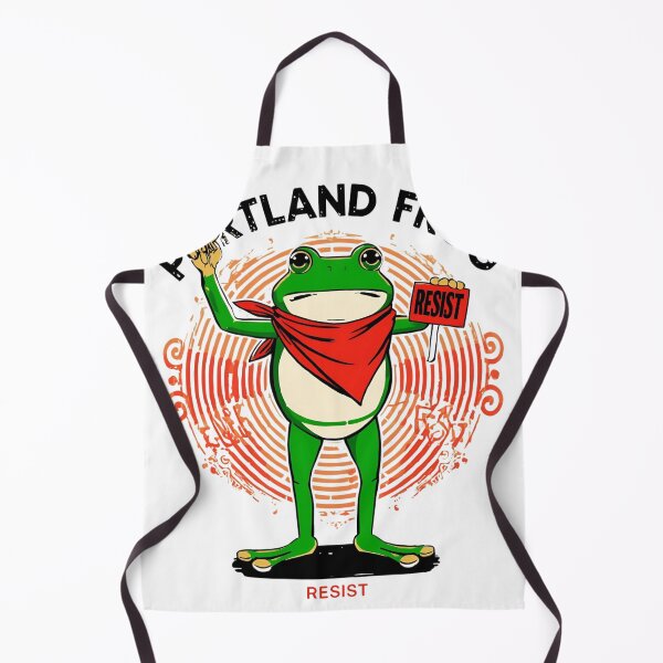Item preview, Portland Frog Resist – Activist Protest Frog with Bandana | Funny Peaceful Resistance T-Shirt Design designed and sold by Activity01.