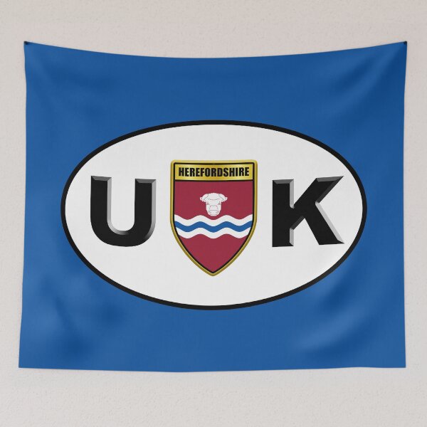 Item preview, HEREFORDSHIRE Gifts, Stickers & Products (O) designed and sold by mpodger.