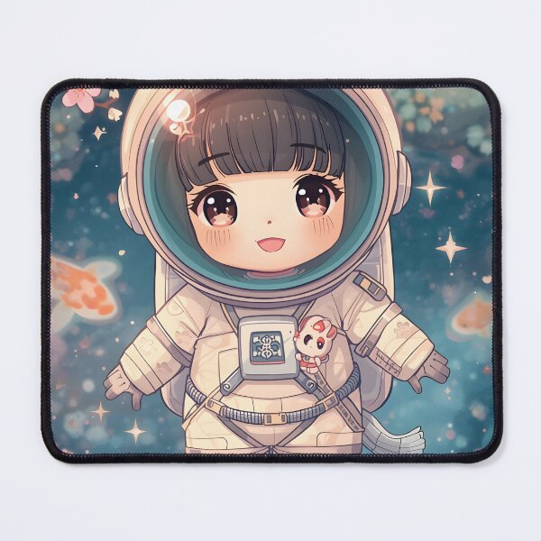 Item preview, Pastel Chibi Astro-Bunny: Sakura Dream Portrait designed and sold by MoonlitDoodles1.