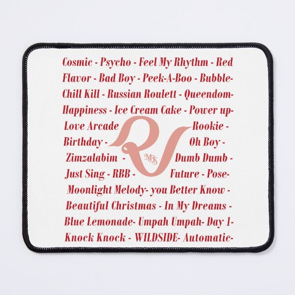 Item preview, Design with the songs of the group Red Velvet designed and sold by mbs-desing.