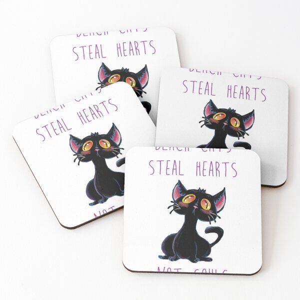 Item preview, Black Cats Steal Hearts designed and sold by tricartitijar.