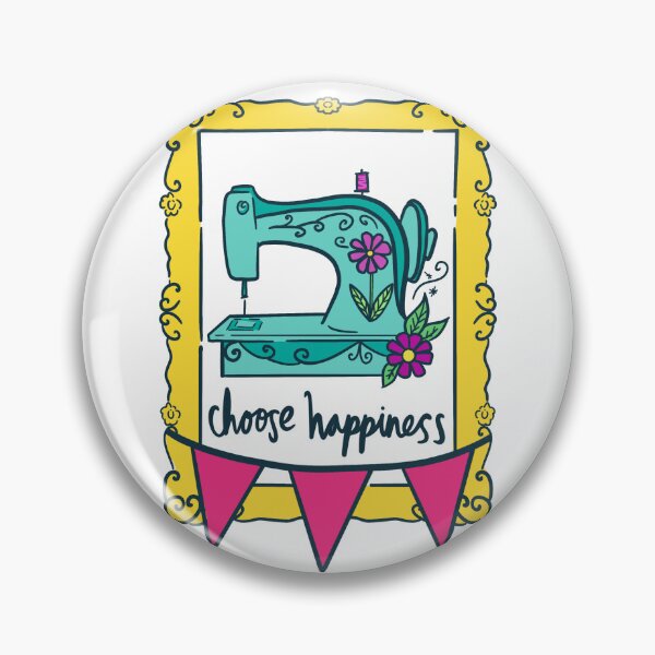 Item preview, Choose Happiness and Sewing designed and sold by Nataliatcha.